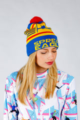 The Spread Eagle | Retro Ski Beanie - Shinesty