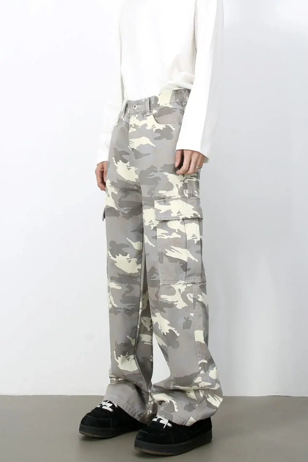 Men's Camouflage Jeans with Pockets - Trendsi - Flyclothing LLC