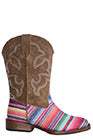 Roper Little Girls Brown Shaft With Western Stitch - Roper - Flyclothing LLC