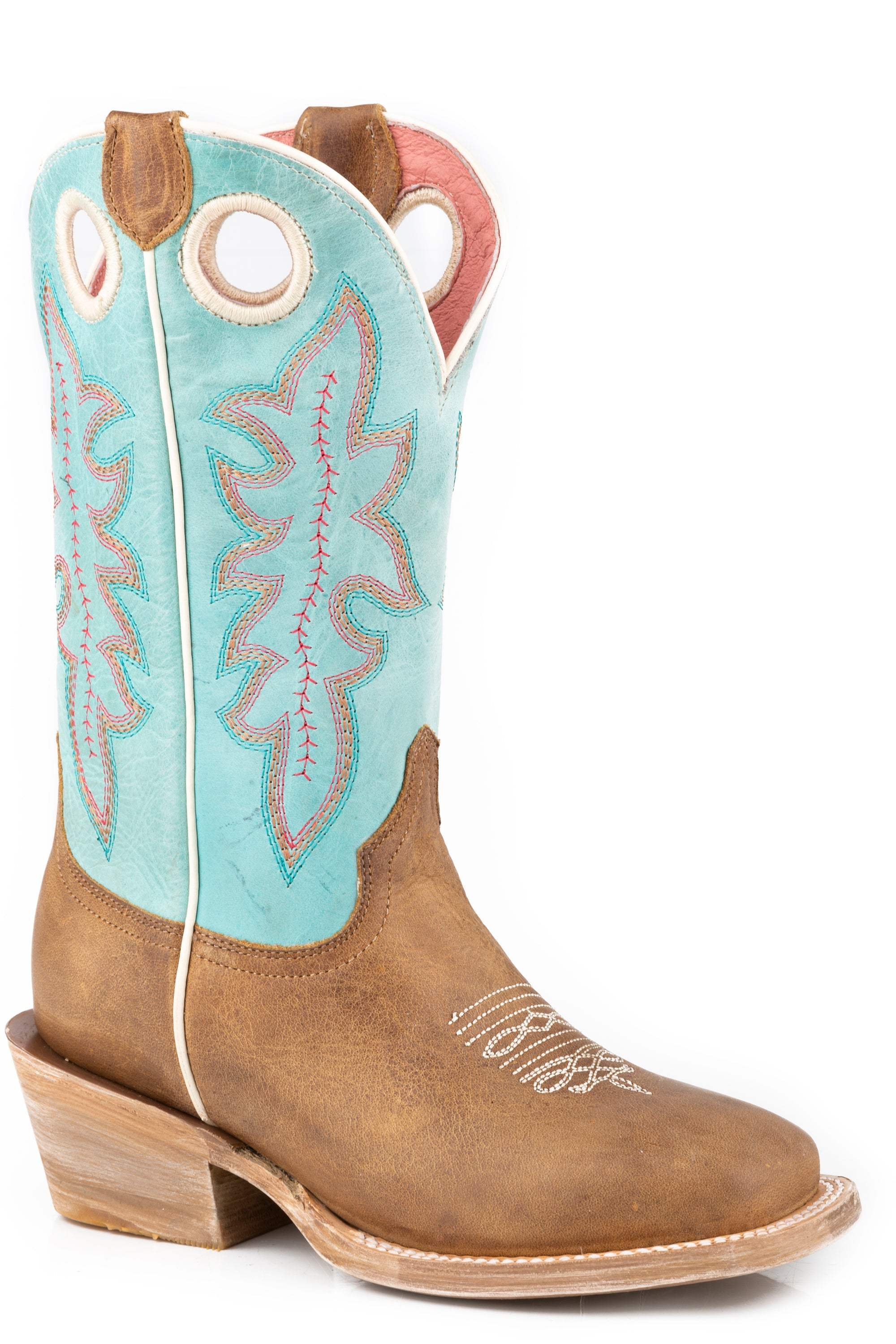 Roper Little Girls Waxy Tan Vamp Vamp - Roper - Flyclothing LLC