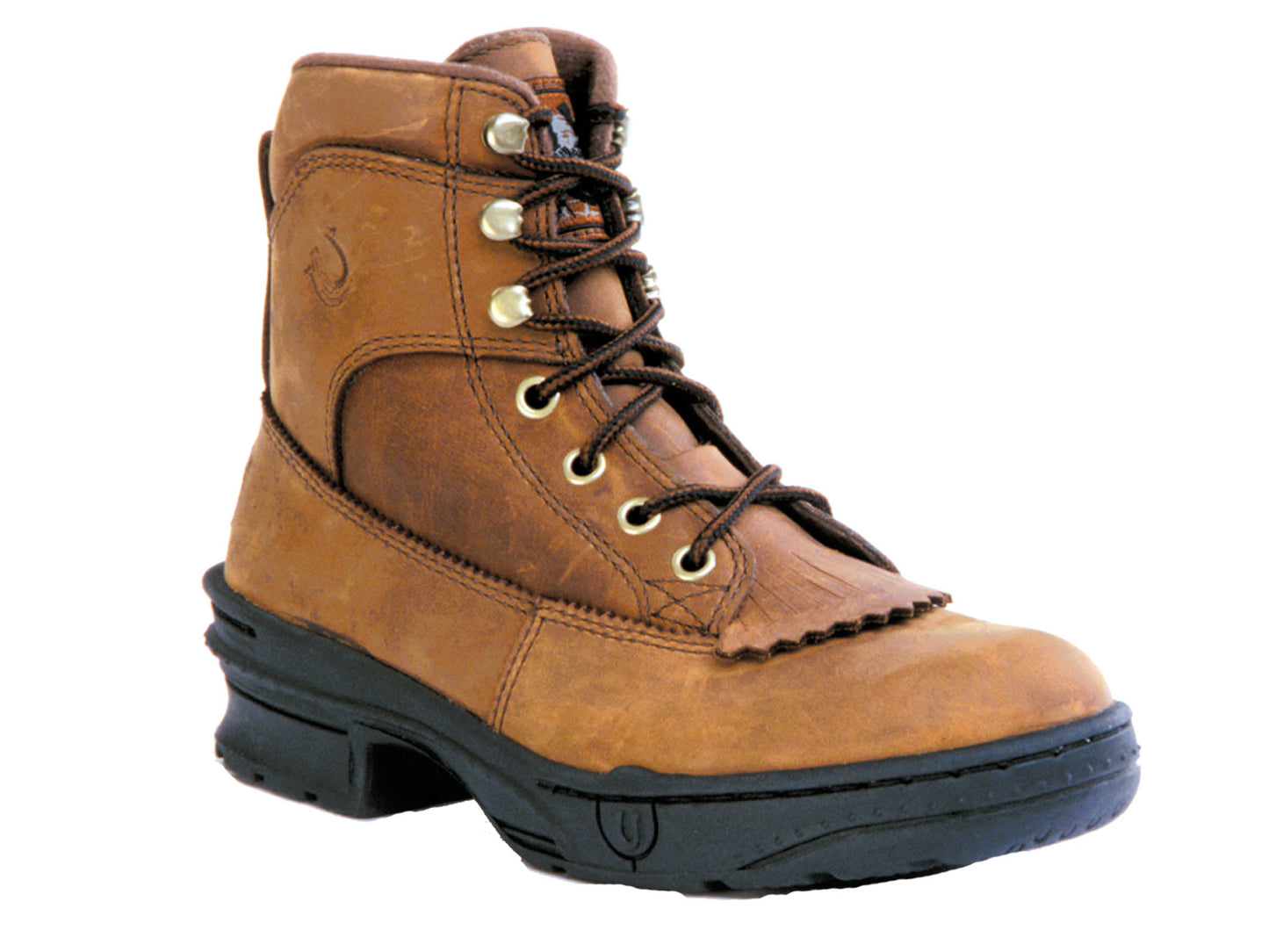 Roper Mens Kiltie Crossrider Rocky Brown