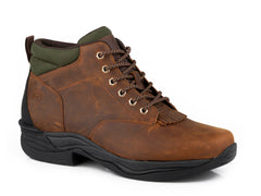 Roper Mens Brown Oiled Leather - Roper