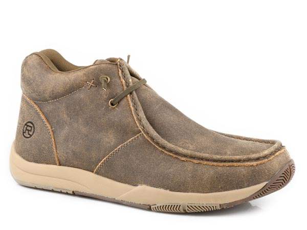Roper Mens Tan Tumbled Leather - Roper - Flyclothing LLC