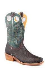 Roper Mens Vintage Turquoise Leather Shaft - Roper