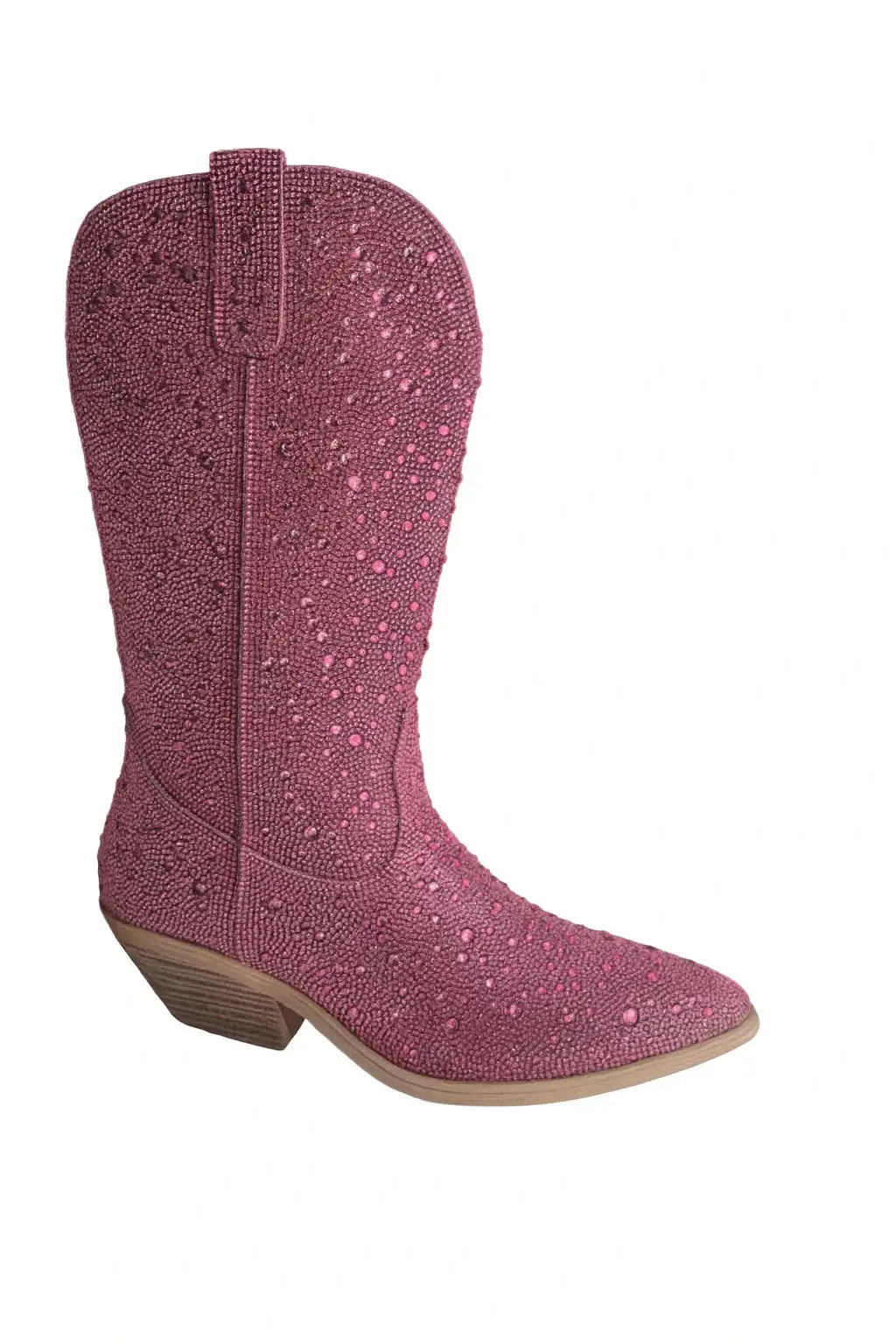 Womens Roper Pink Fashion Faux Leather Snip Toe Boot With 12" Shaft Padd - Roper - Flyclothing LLC