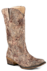 Roper Womens Tan Vintage Faux Leather - Roper