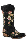 Roper Womens Black Faux Leather - Roper