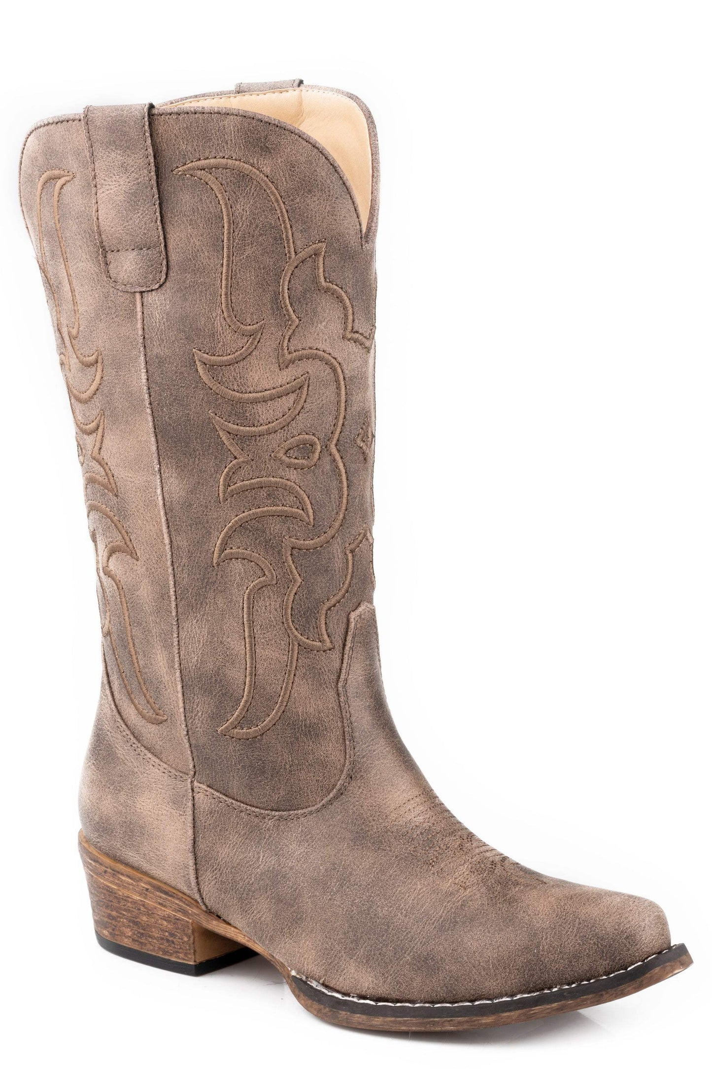 Roper Womens Vintage Brown Faux Leather Upper - Roper - Flyclothing LLC