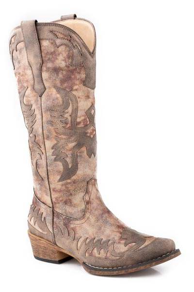 Roper Womens Vintage Brown Faux Leather - Roper - Flyclothing LLC