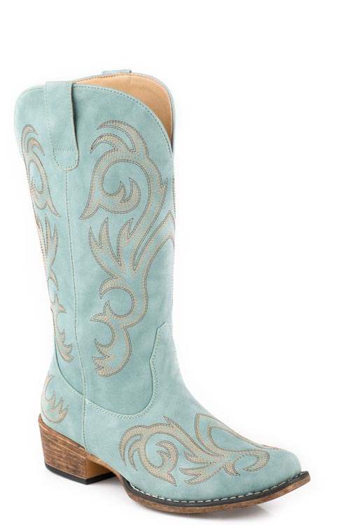 Roper Womens 12inch Western With All Over Embroidery - Roper - Flyclothing LLC