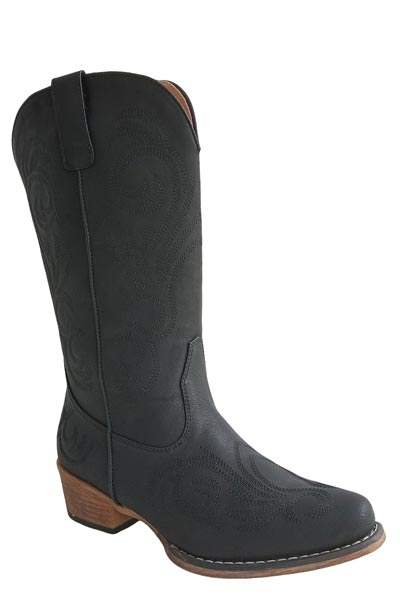 Roper Womens Black With All Over Embroidery - Roper - Flyclothing LLC