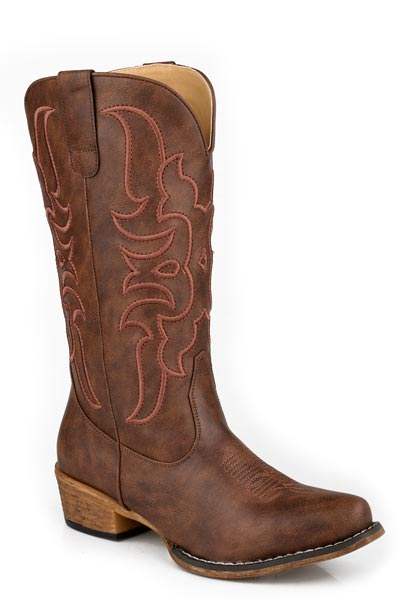 Roper Womens Brown Faux Leather Upper - Roper - Flyclothing LLC