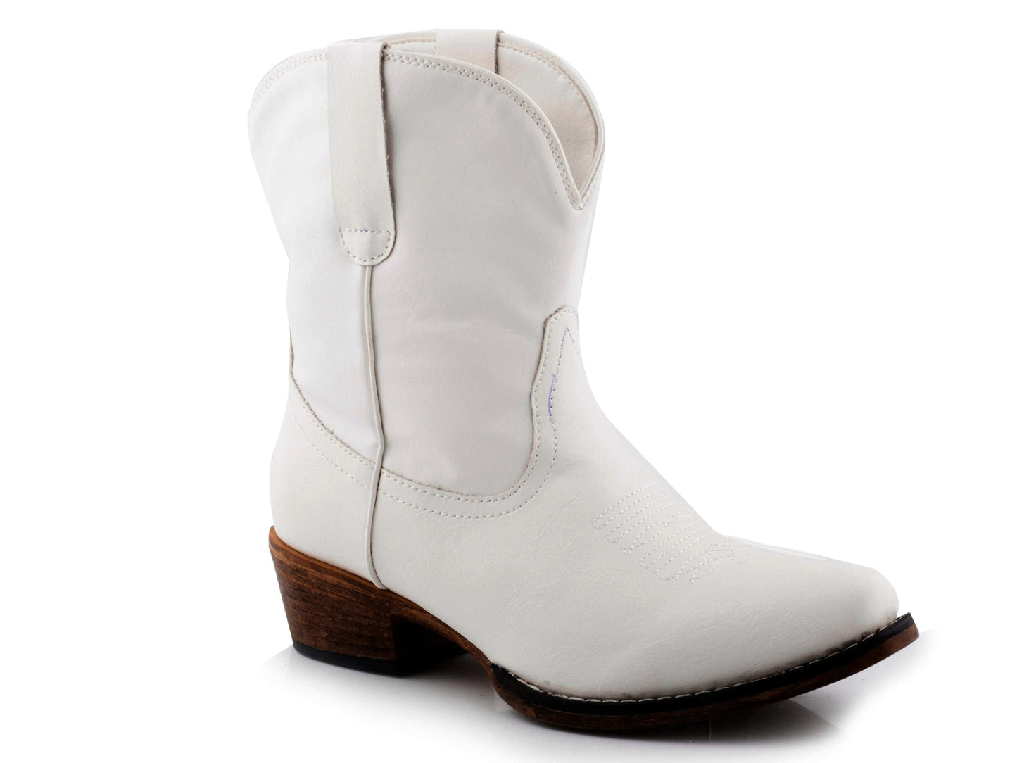Roper Womens White Smooth Faux Leather - Roper - Flyclothing LLC