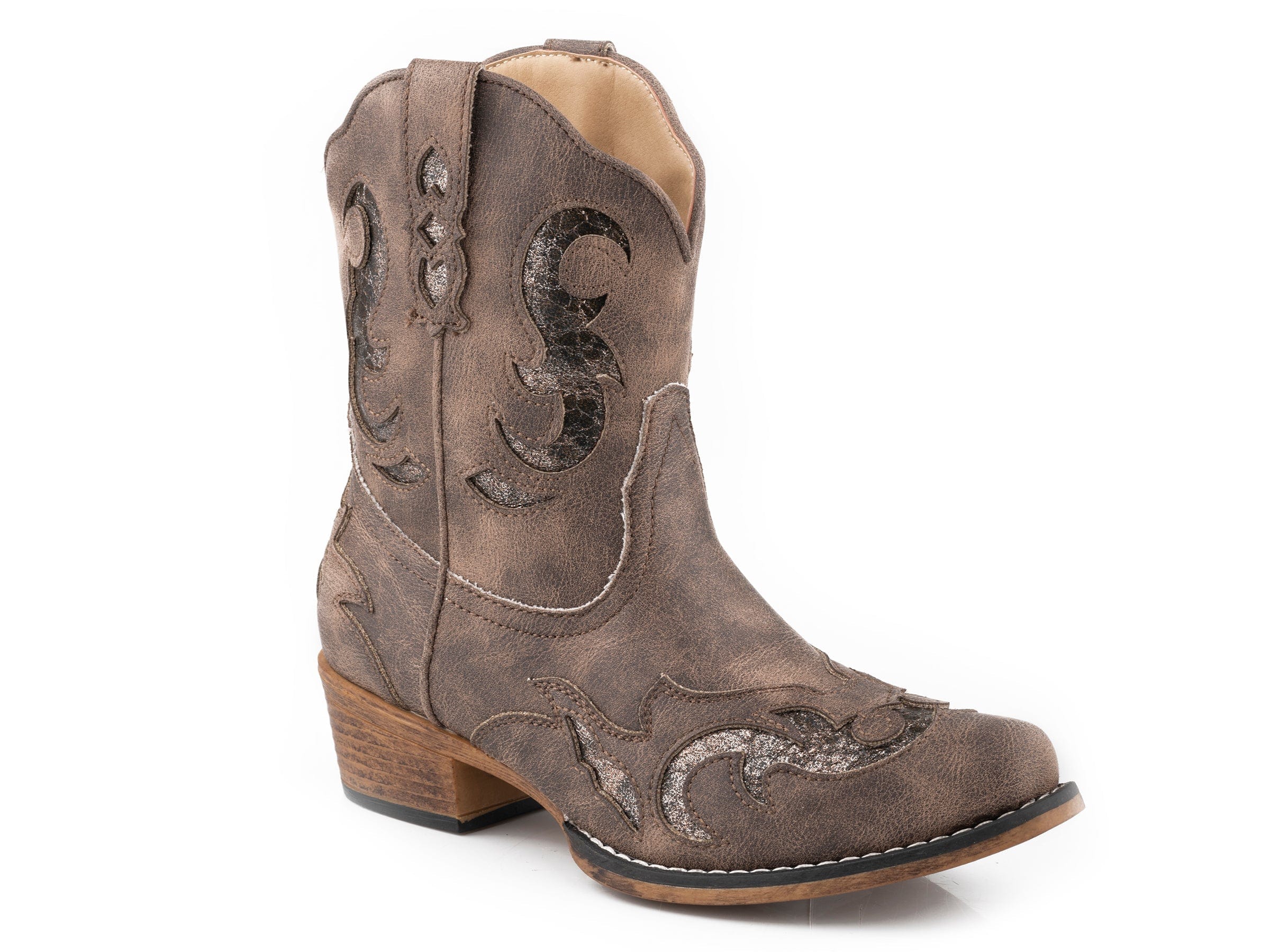 Roper Womens Brown Vintage Faux Leather - Roper
