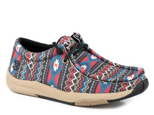 Roper Womens Multi Aztec Printed Canvas - Roper
