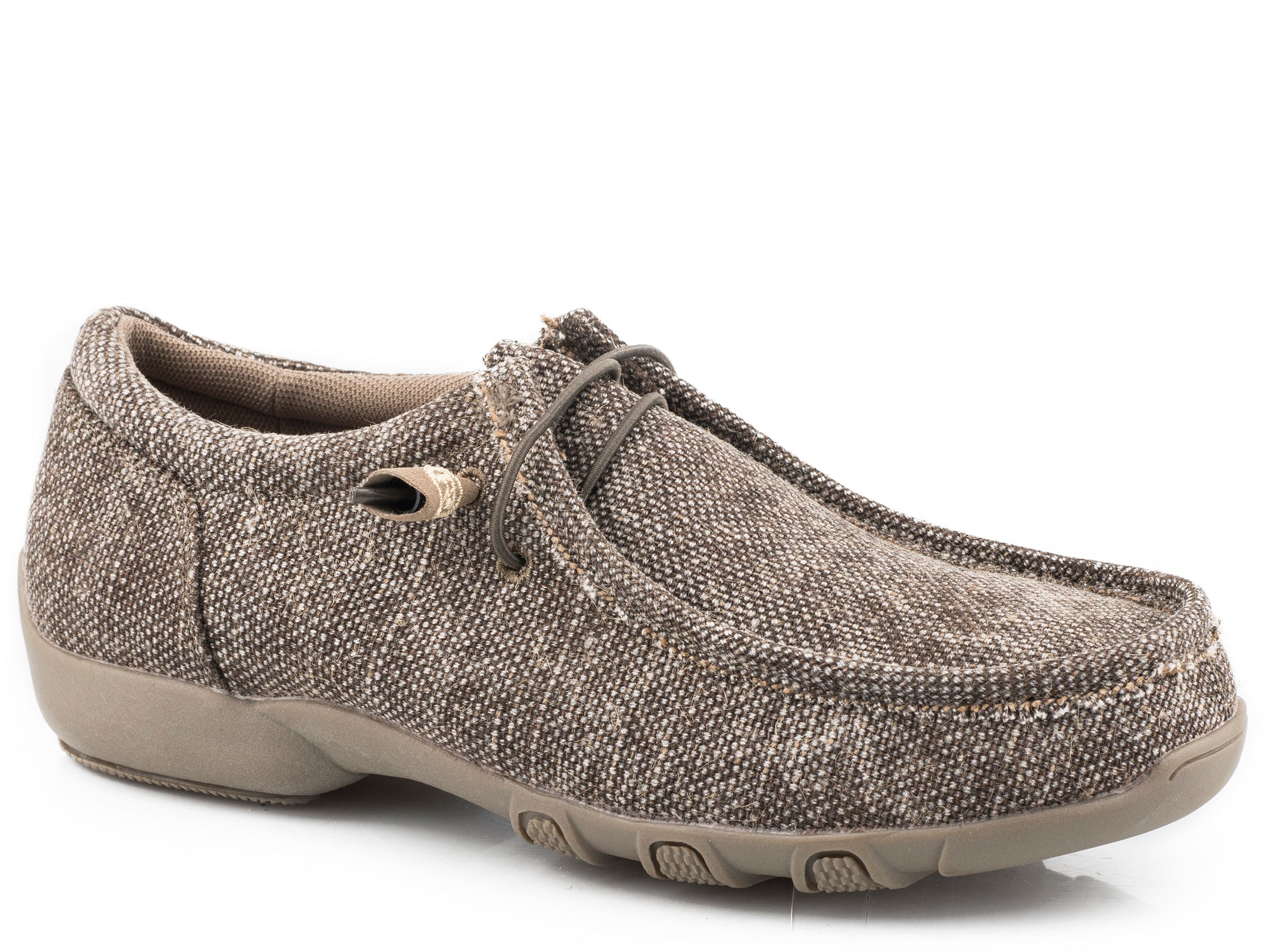 Roper Womens Brown Canvas Fabric - Roper