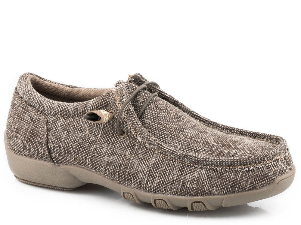 Roper Womens Brown Canvas Fabric - Roper