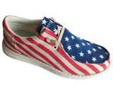 Roper Womens Upper All-Over Flag Design - Roper
