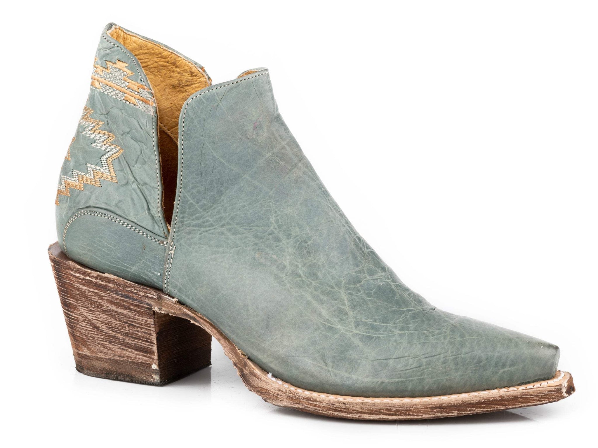 Roper Womens Burnish Turquoise Leather - Roper - Flyclothing LLC