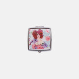 Nicole Lee USA Printed Metallic Square Pill Case - Trendsi - Flyclothing LLC