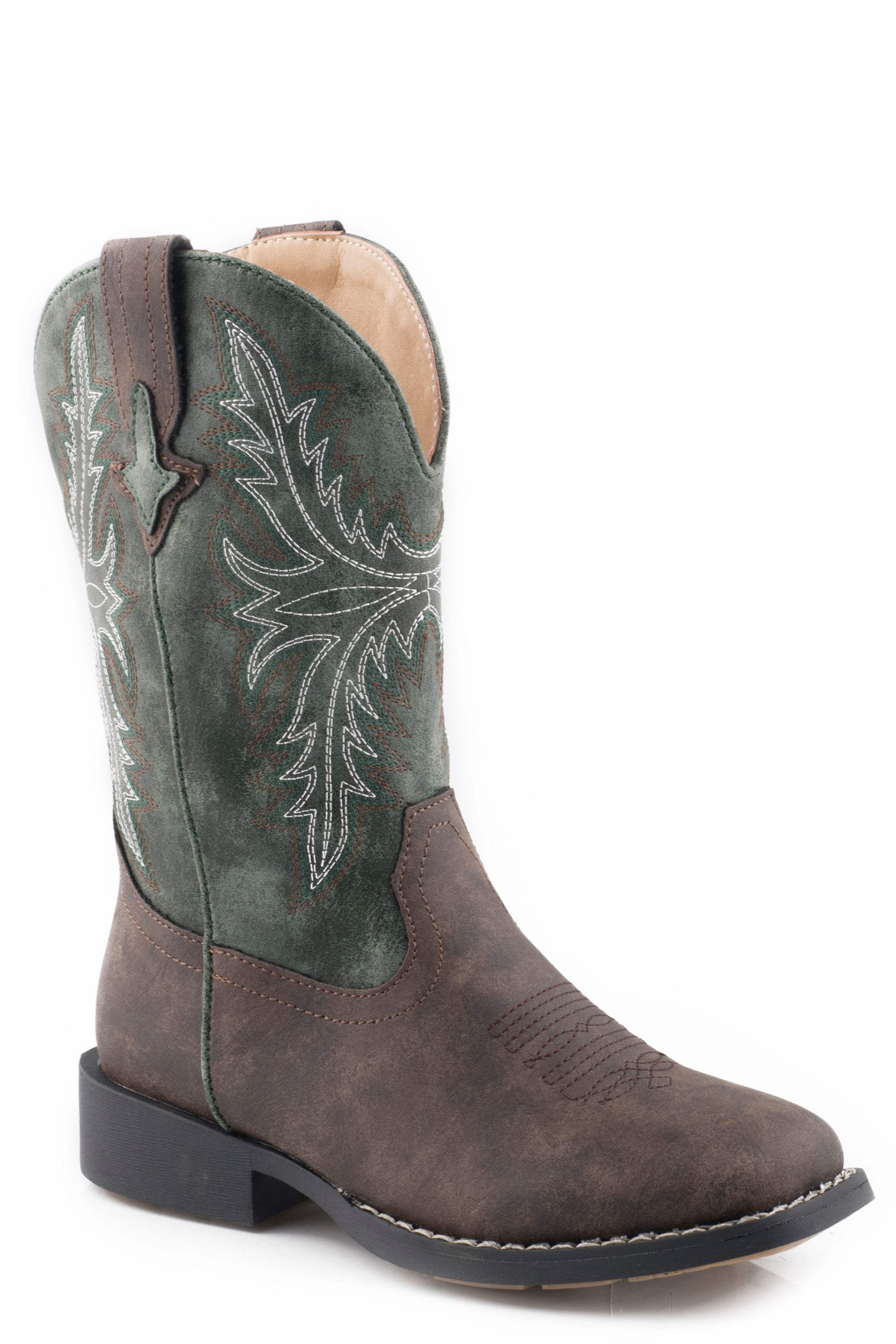 Roper Big Boys Vintage Brown Vamp - Roper - Flyclothing LLC
