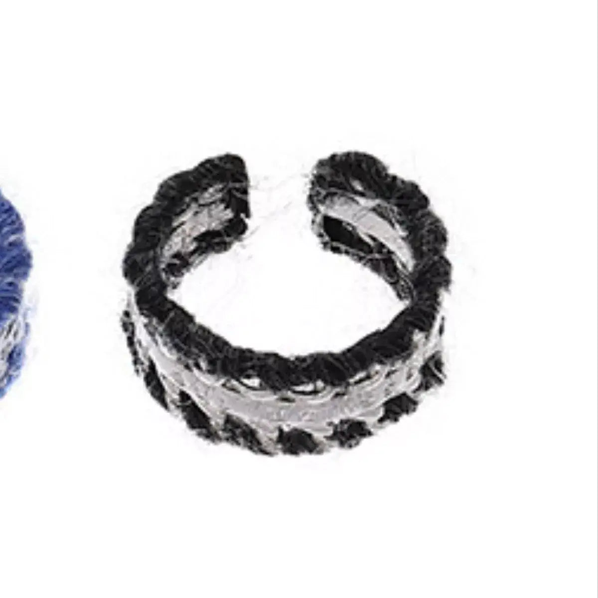 Brass Yarn-Wrapped Open Ring - Trendsi - Flyclothing LLC