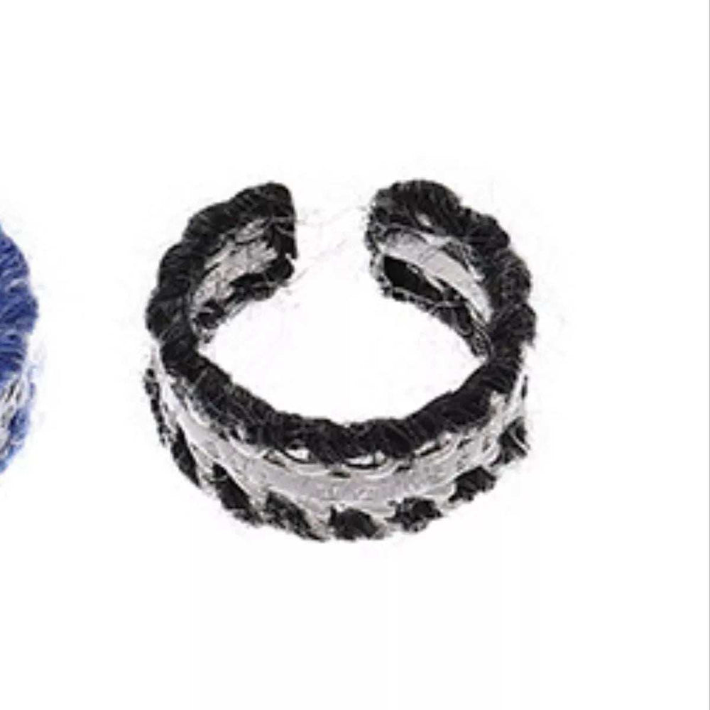 Brass Yarn-Wrapped Open Ring - Trendsi - Flyclothing LLC