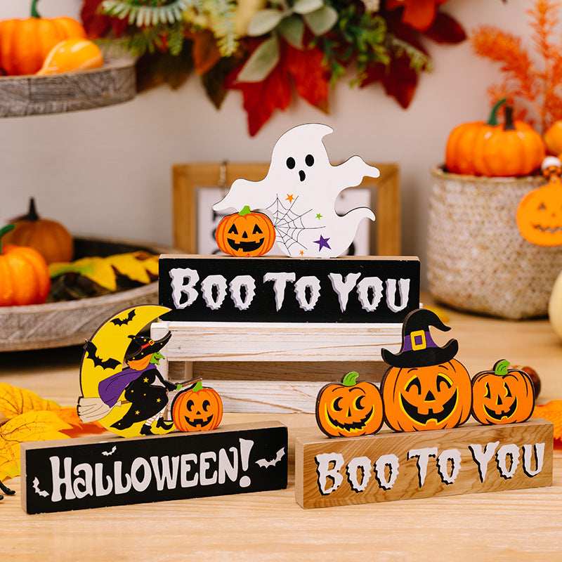 Assorted 2-Piece Halloween Element Ornaments - Trendsi - Flyclothing LLC