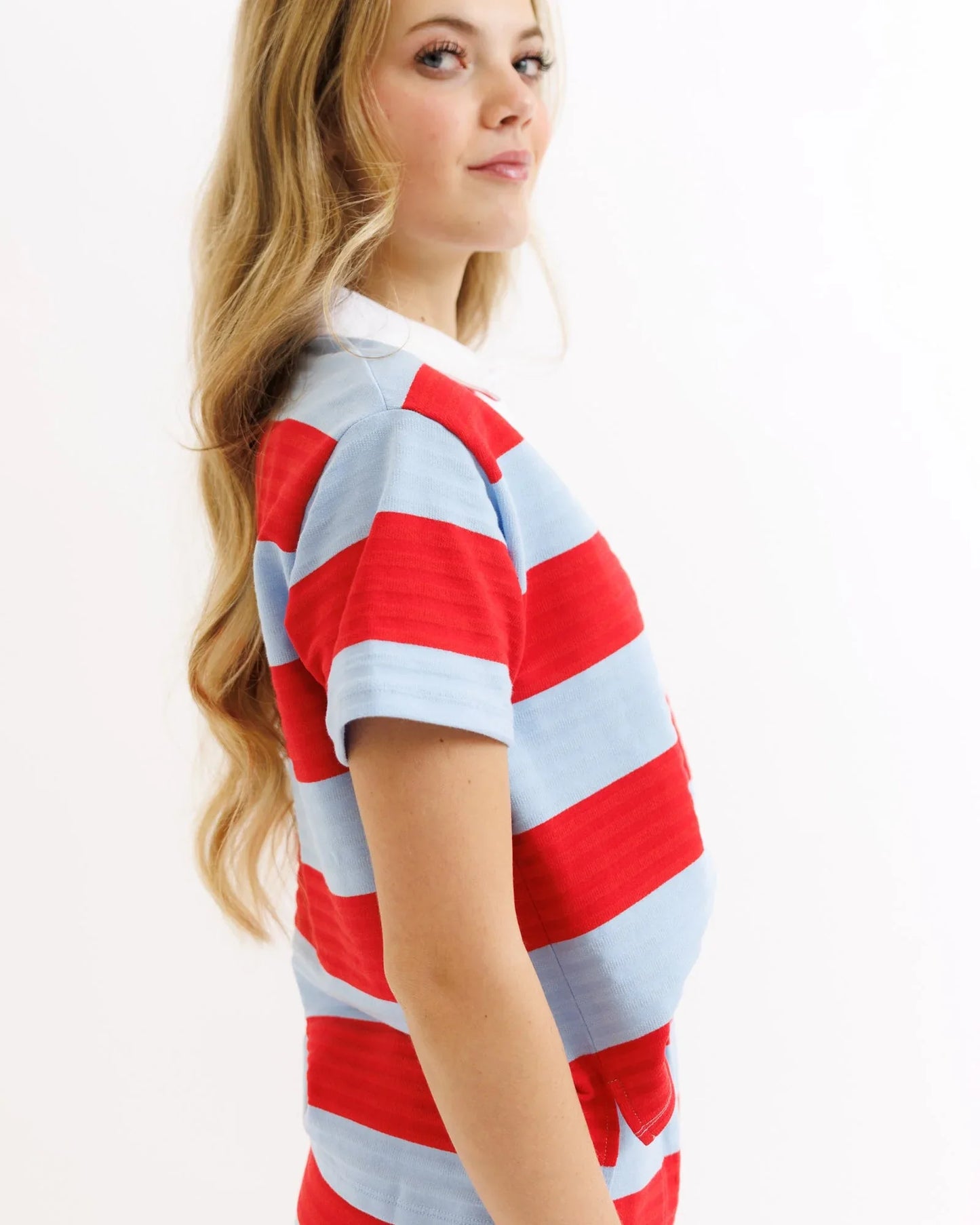 Du Jour Polo - Downeast - Flyclothing LLC