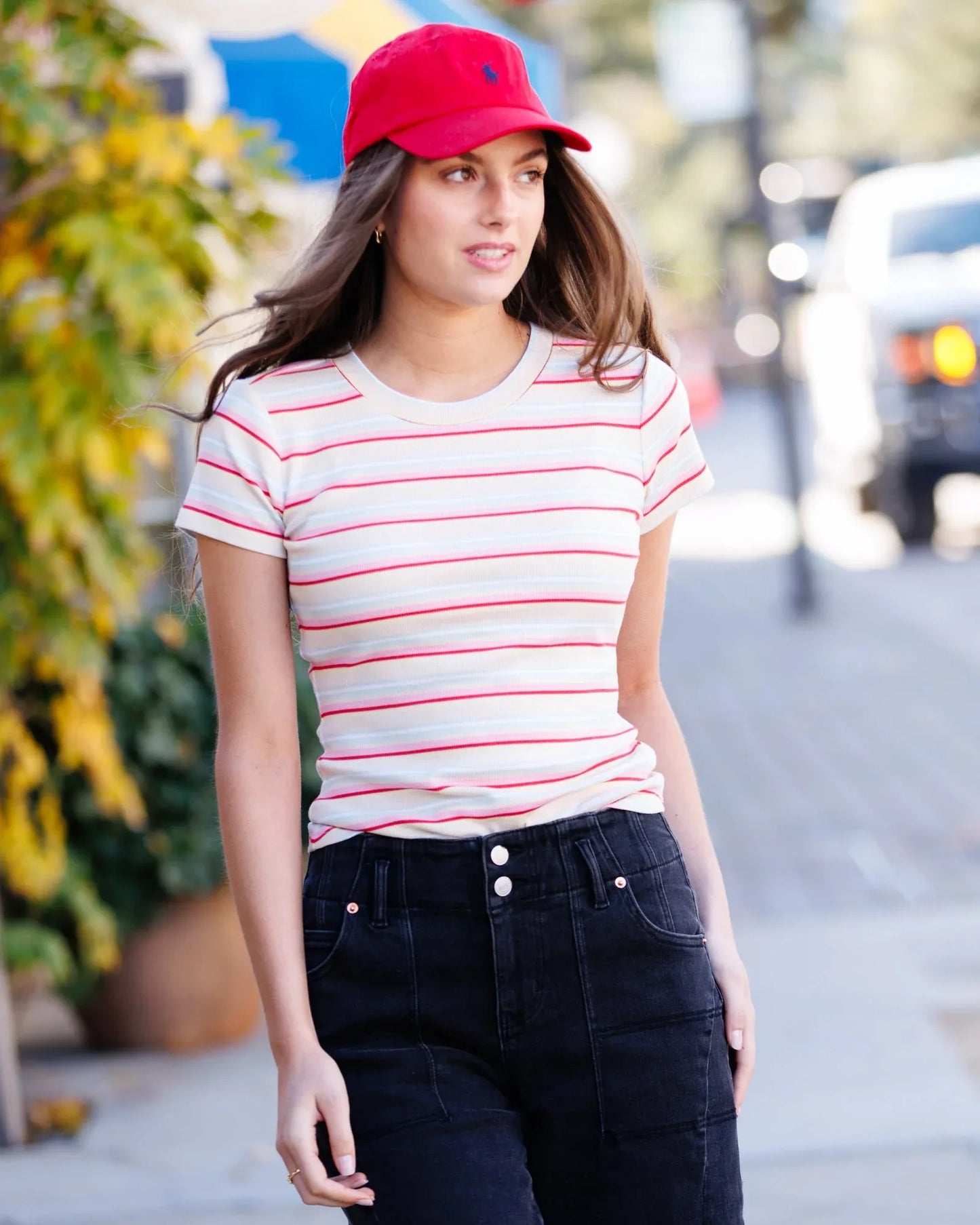 The Right Stripe Top - Downeast - Flyclothing LLC