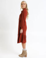 Lovely Layers Dress - Downeast - Flyclothing LLC