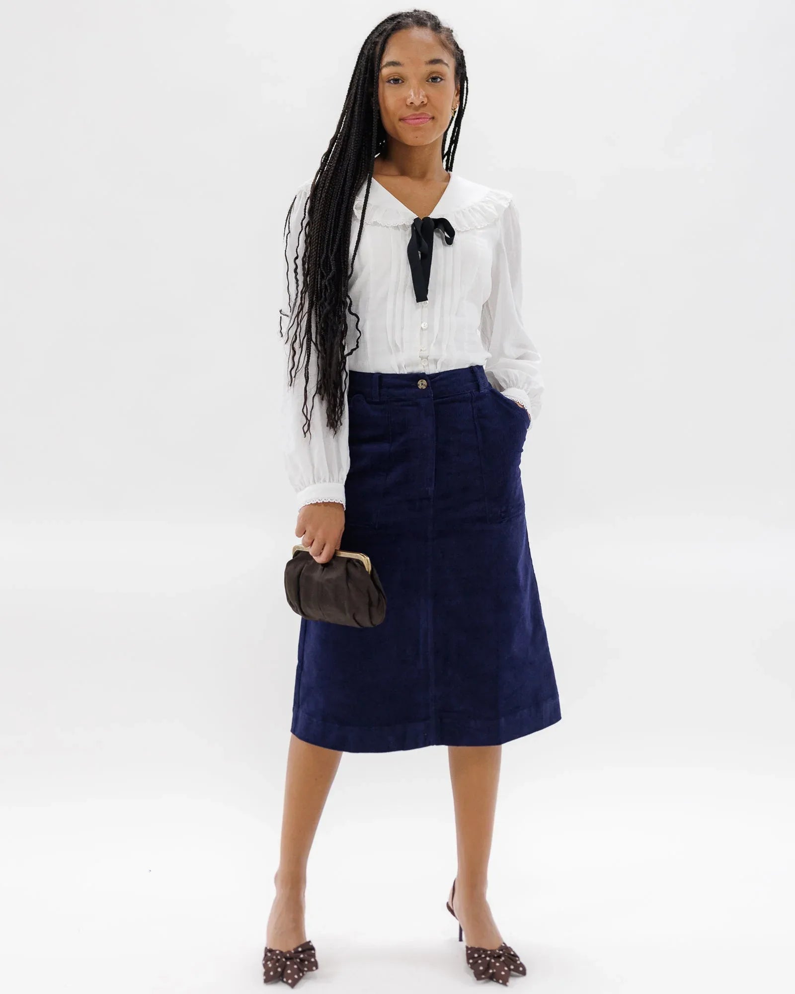 Layla Skirt - Downeast - Flyclothing LLC