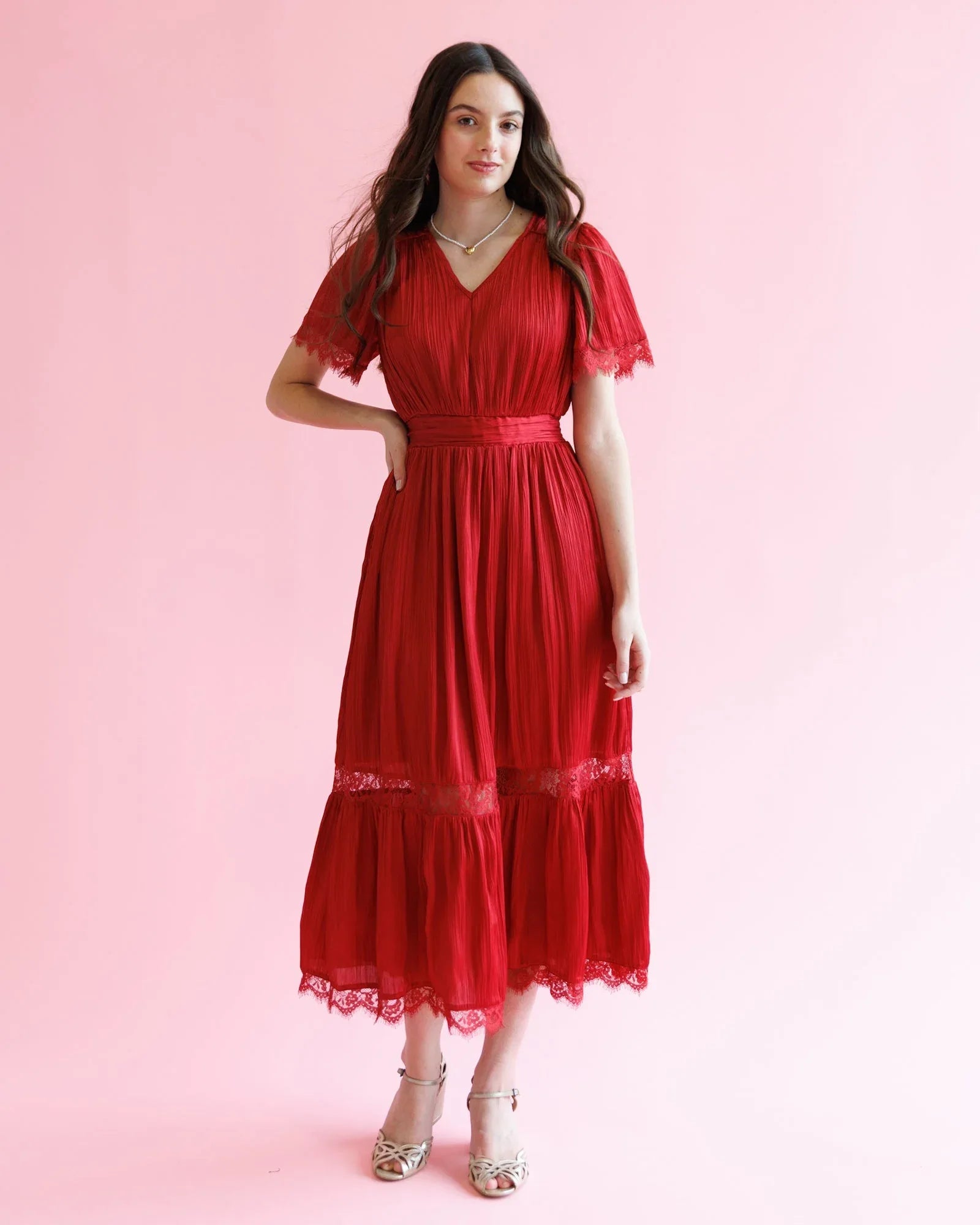 Love Note Dress - Downeast - Flyclothing LLC