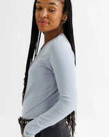 Essential Long Sleeve Tee - Downeast - Flyclothing LLC