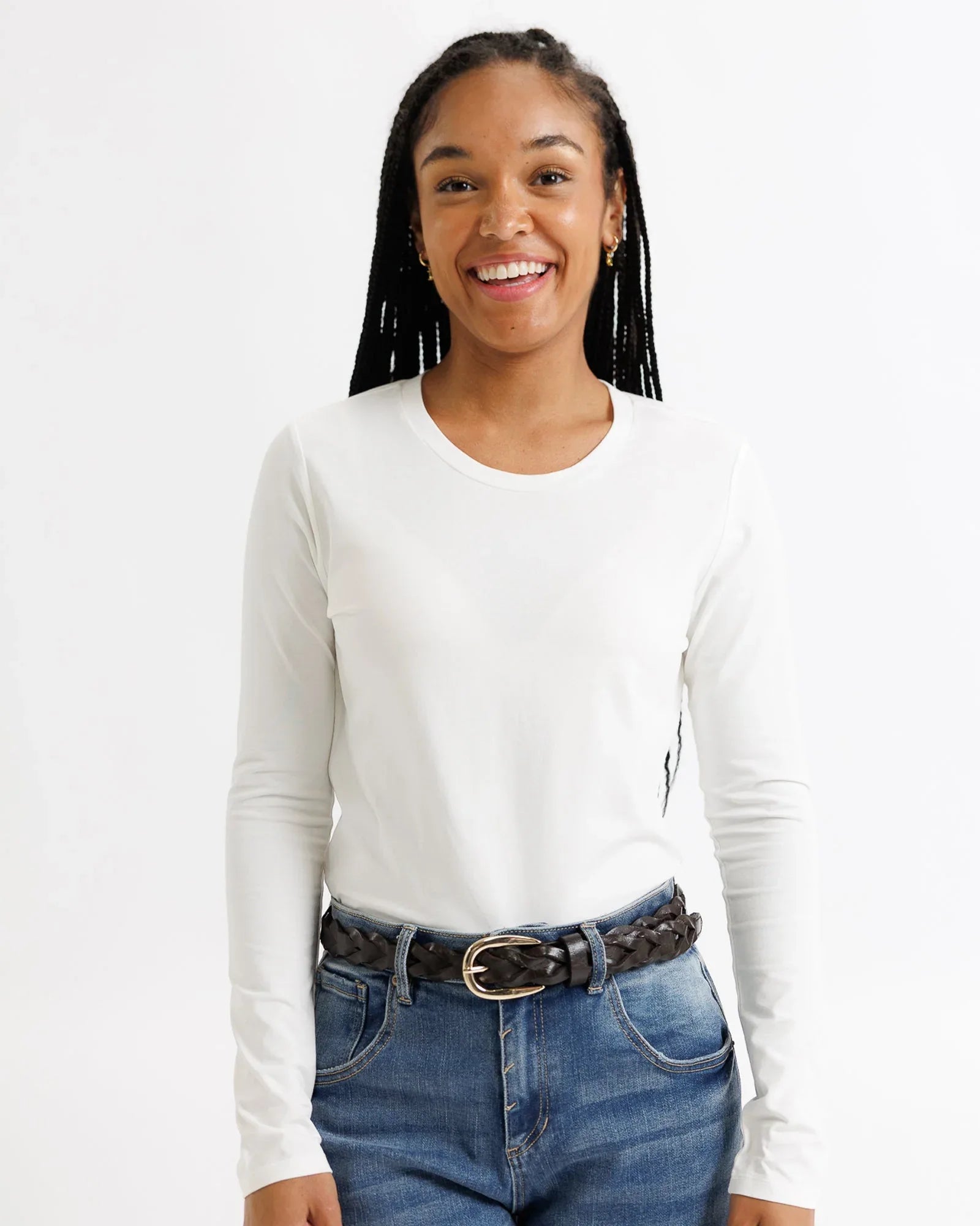 Essential Long Sleeve Tee - Downeast - Flyclothing LLC