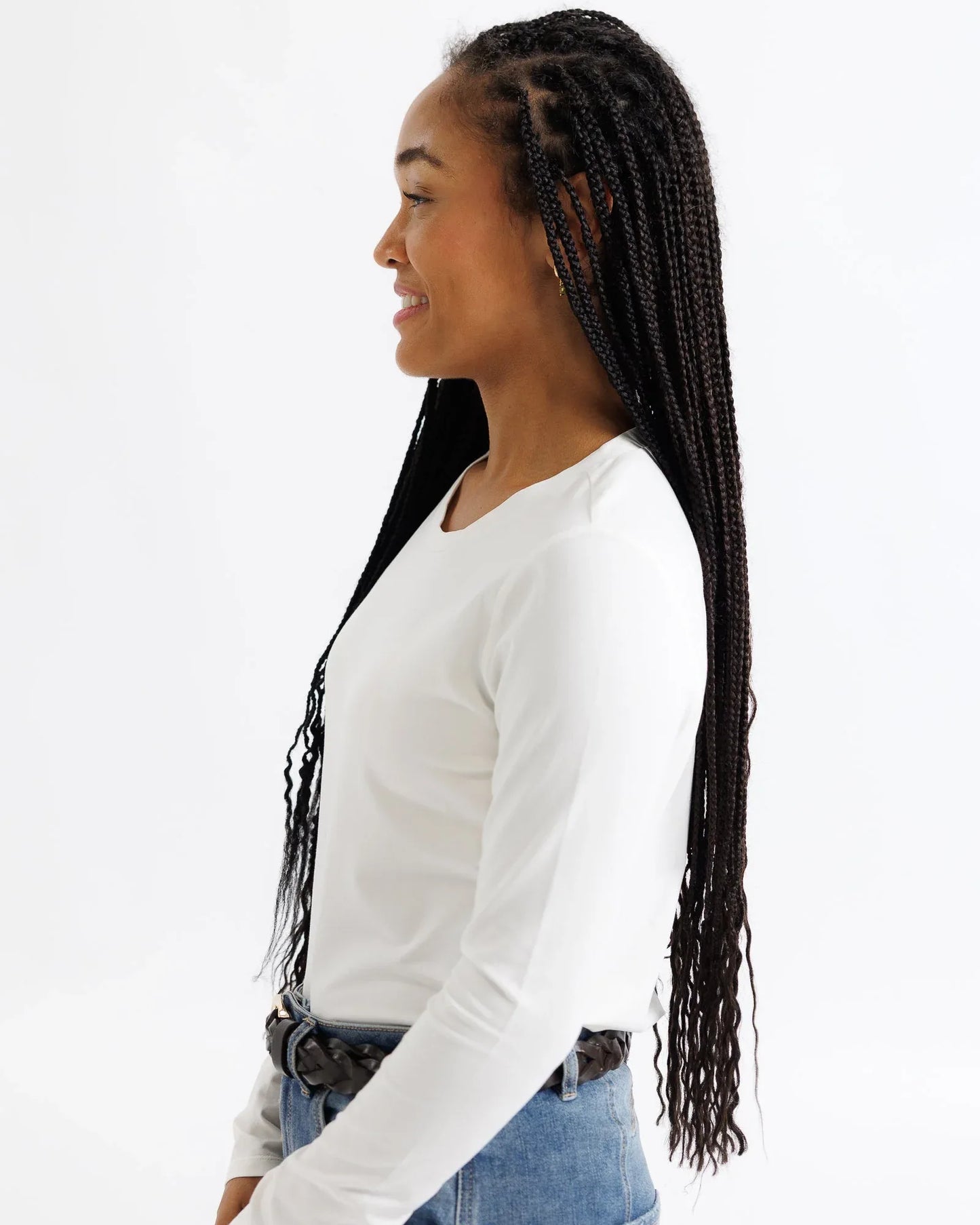 Essential Long Sleeve Tee - Downeast - Flyclothing LLC