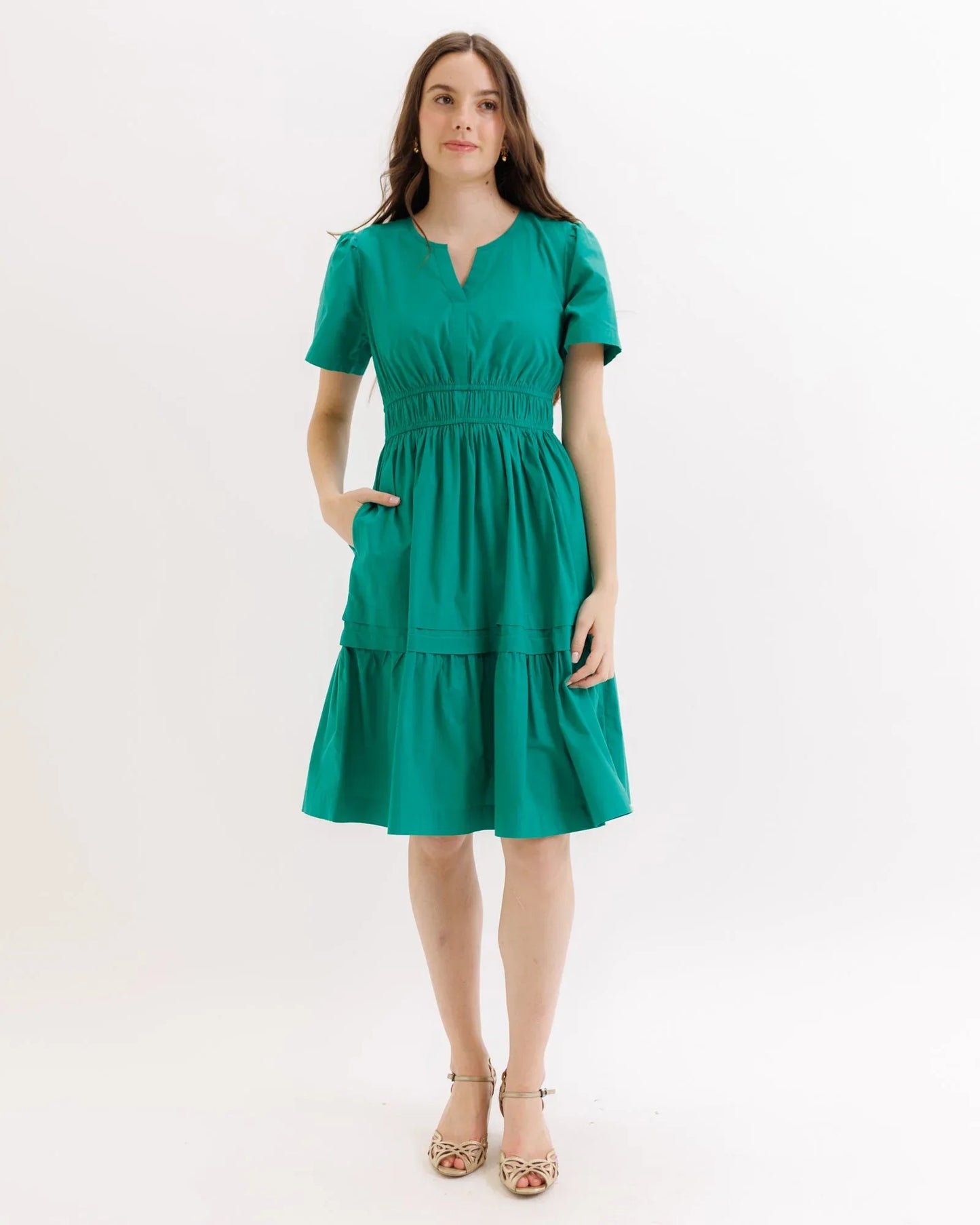 Icon Demi Dress - Downeast - Flyclothing LLC