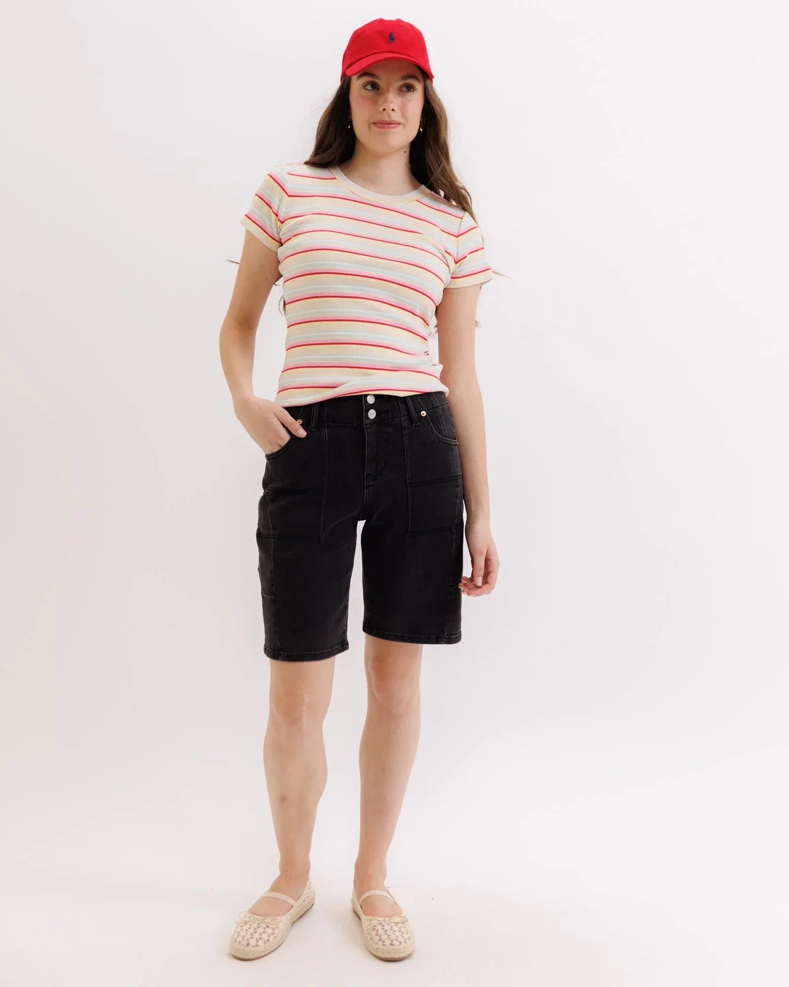 The Right Stripe Top - Downeast - Flyclothing LLC