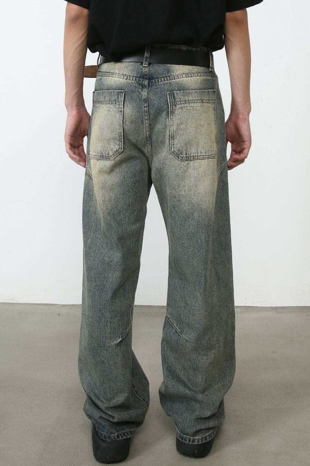 Men's Wide Leg Jeans - Trendsi - Flyclothing LLC