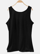 Scoop Neck Wide Strap Tank - Trendsi - Flyclothing LLC