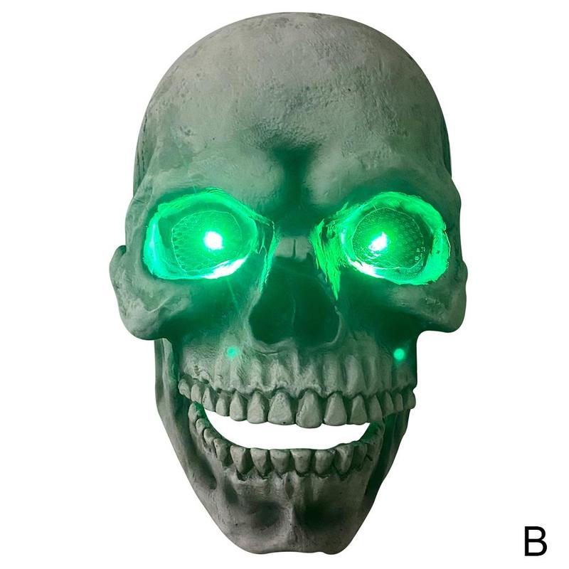 Halloween Skull Movable Mouth Latex Mask Halloween Kills Mask Cosplay Scary Killer Full Face Helmet Halloween Party Costume Prop - My Store - Flyclothing LLC