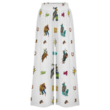 Baha Ranch The Last Roundup Rodeo High Waisted Wide Leg Pants - Baha Ranch Western Wear - Flyclothing LLC