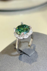5 Carat Moissanite 925 Sterling Silver Ring - Trendsi - Flyclothing LLC