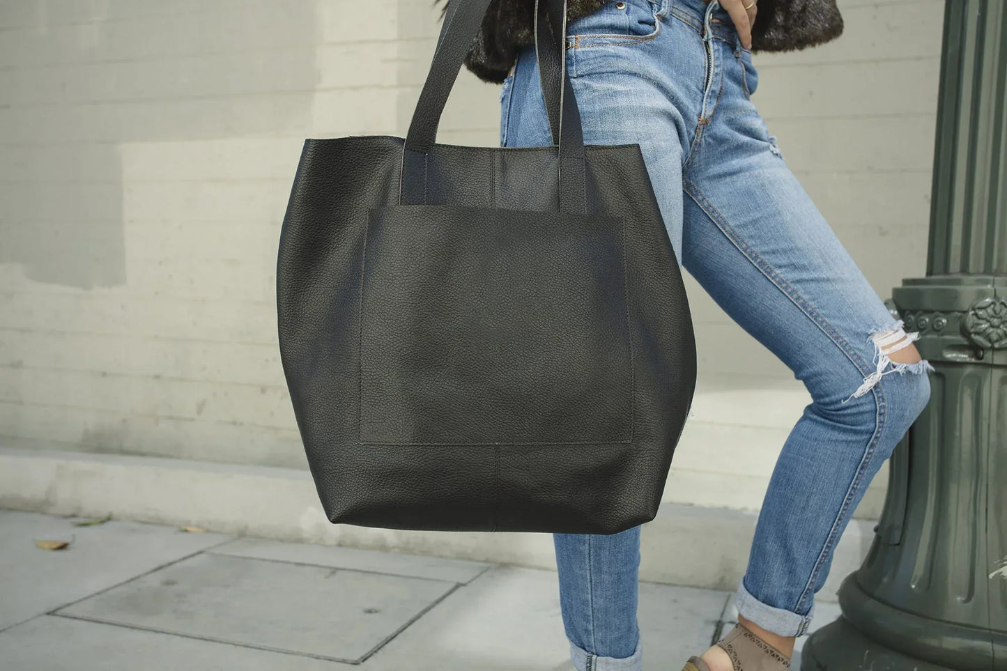 Journalist Tote - Kiko Leather - Flyclothing LLC