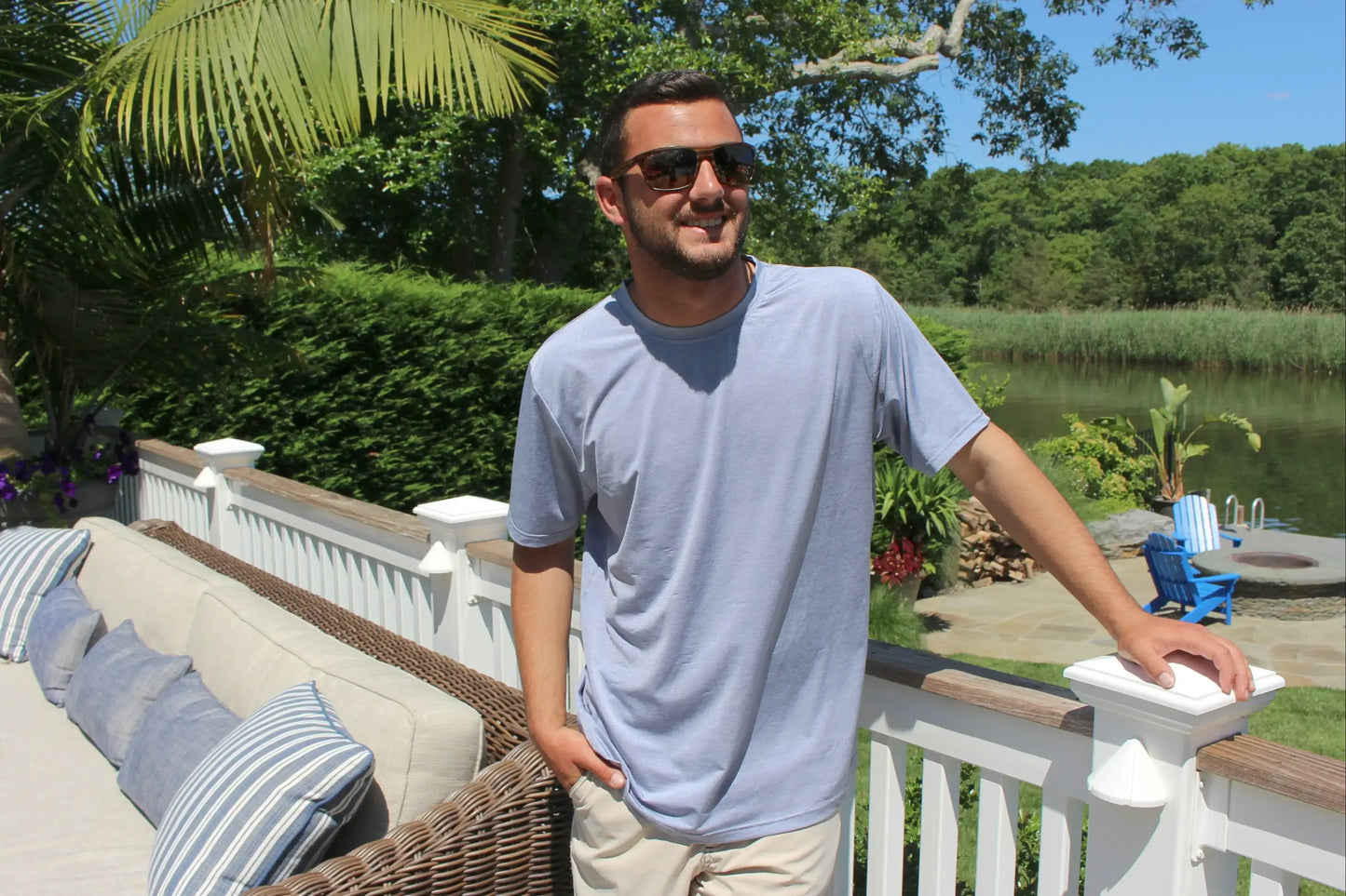 Bimini Performance Tee - White Water Life - Flyclothing LLC