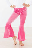 Watermelon Pink Ribbed Velvet Bells - Mila & Rose ®