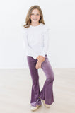 Amethyst Ribbed Velvet Bells - Mila & Rose ®
