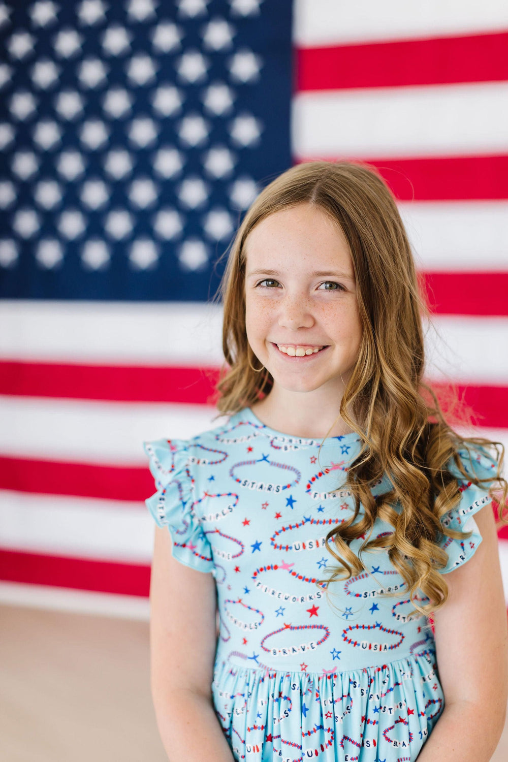 Miss Americana (Mila's Version) Flutter Sleeve Twirl Dress - Mila & Rose ®