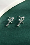 925 Sterling Silver Inland Zircon Earrings - Trendsi