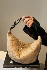 Quilted Adjustable Strap Crossbody Bag - Trendsi